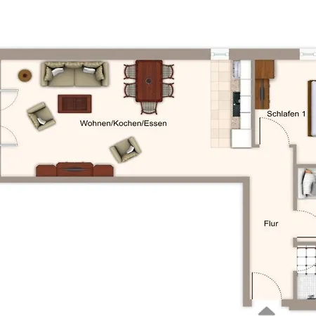 아파트 Deichhaeuser Anna Kueste Deichhaeuser Anna Kueste 8-10 *